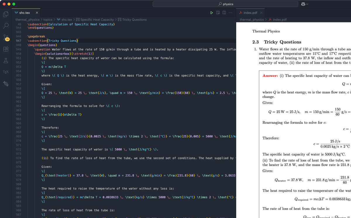 Must-have LaTeX packages for Physics teachers